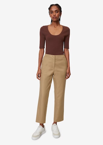 Coupe slim Pantalon Marc O'Polo en marron