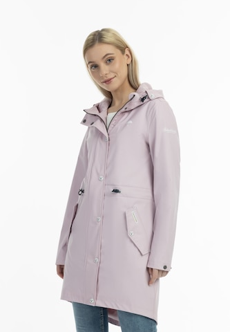 Schmuddelwedda Raincoat 'Bridgeport' in Purple: front