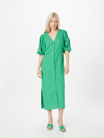 Robe-chemise 'Olivia' Lindex en vert : devant