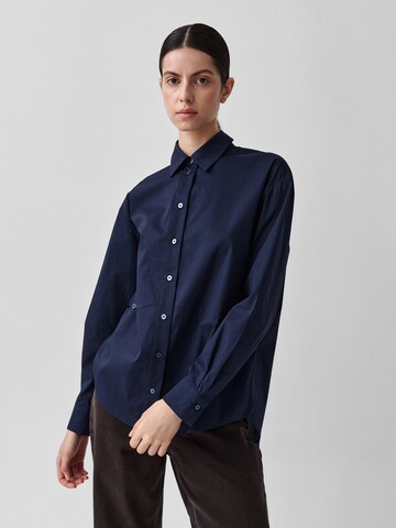 Camicia da donna 'Linda' di TATUUM in blu: frontale