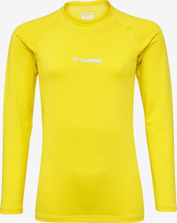 Hummel Performance Shirt in Yellow: front