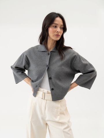 Holebrook Between-Season Jacket ' Jane ' in Grey: front