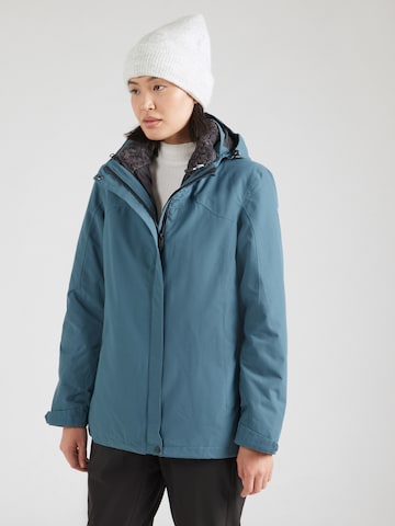 KILLTEC Outdoorjacke 'KOW 303' in Grün: Vorderseite