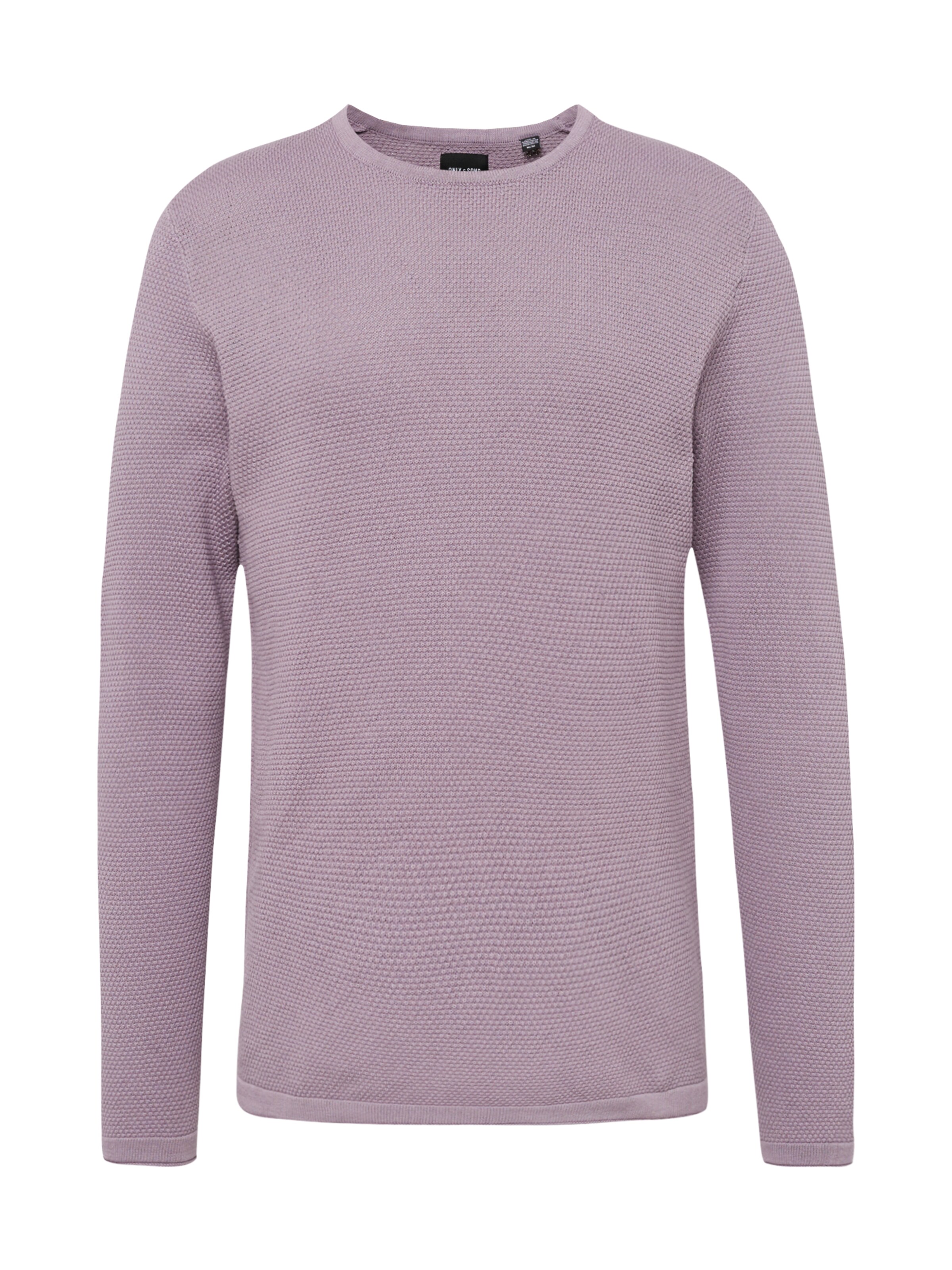 Pullover 'Panter' di Only & Sons in lilla: frontale