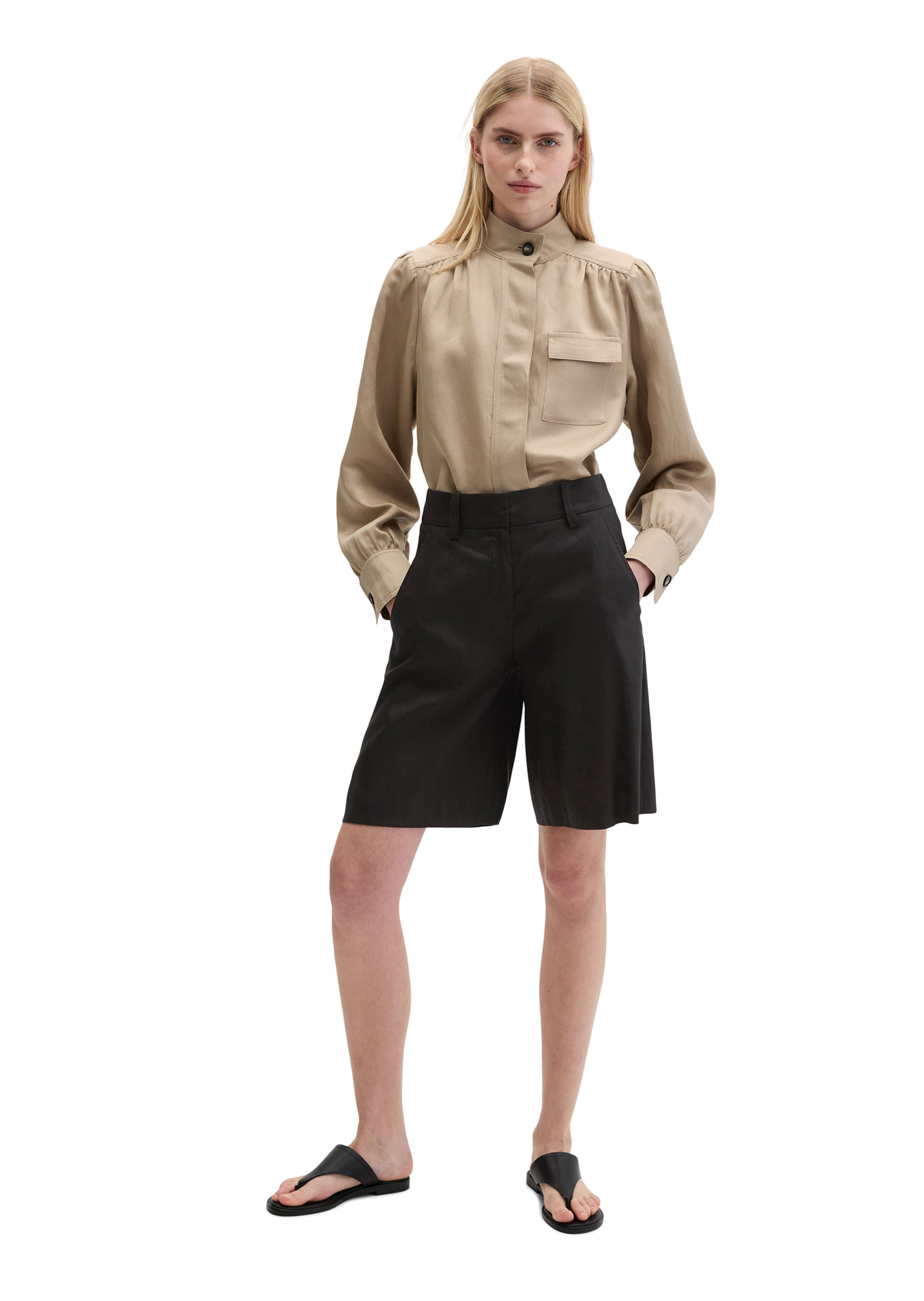 Marc O'Polo Loose fit Chino Pants in Black