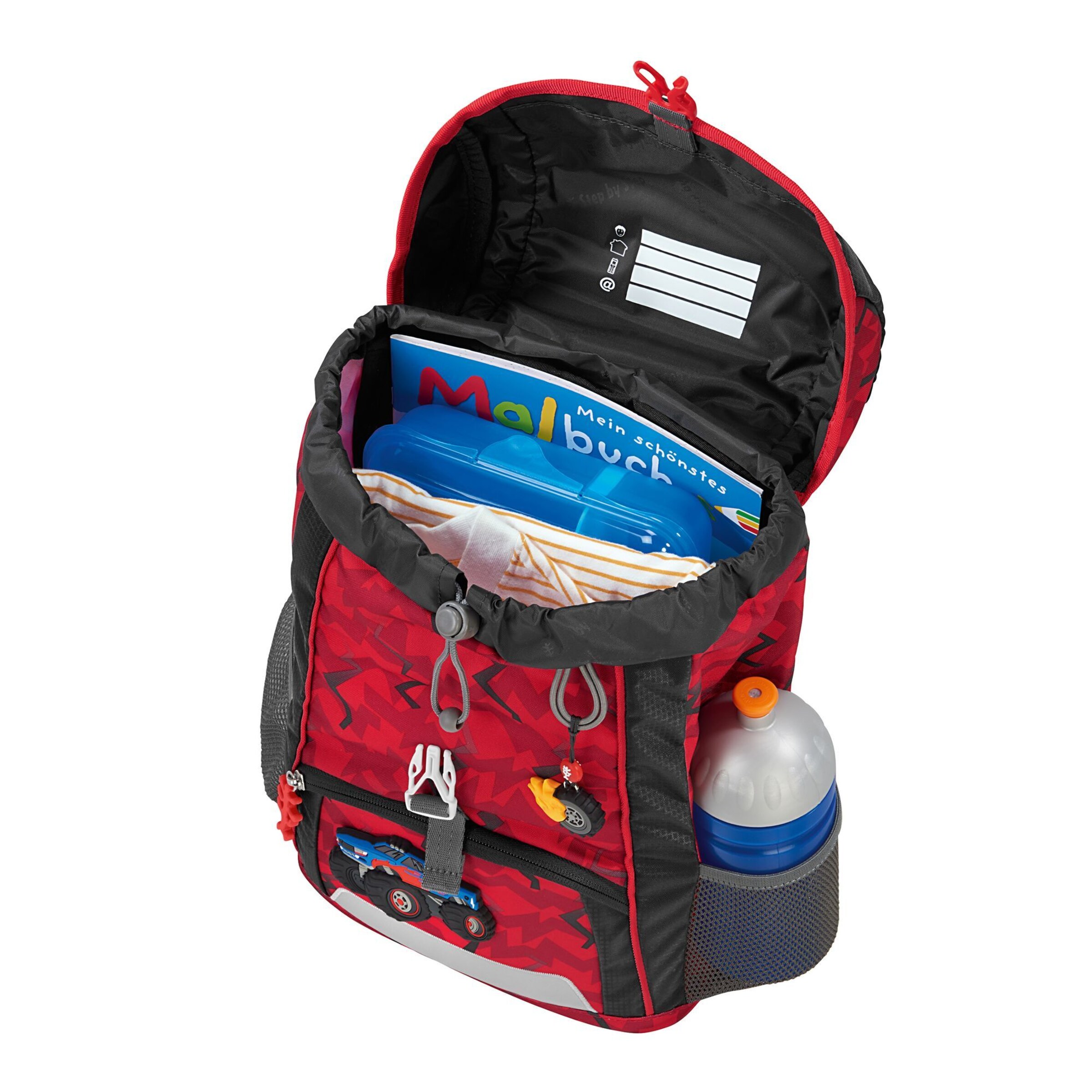 STEP BY STEP Backpack in Red