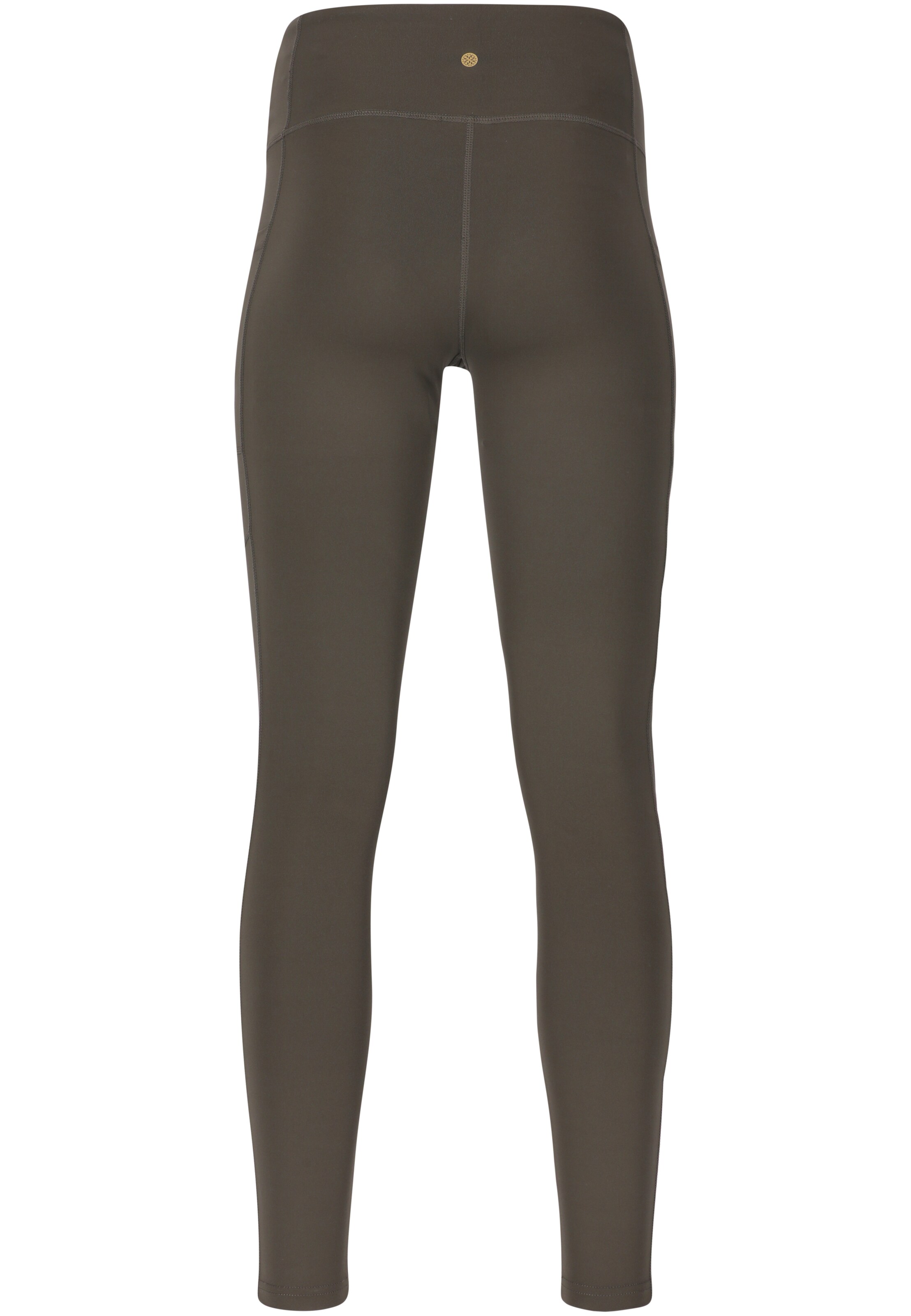 Athlecia Skinny Sporthose 'Elli' in Braun