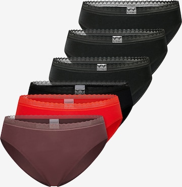 SCHIESSER Slip ' Modern Multi ' in Rot: Vorderseite