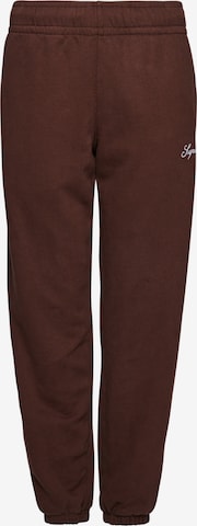 Superdry Bukse i brun: forside