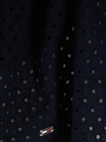 TOMMY HILFIGER Obleka 'Essential Broderie Anglaise' | modra barva