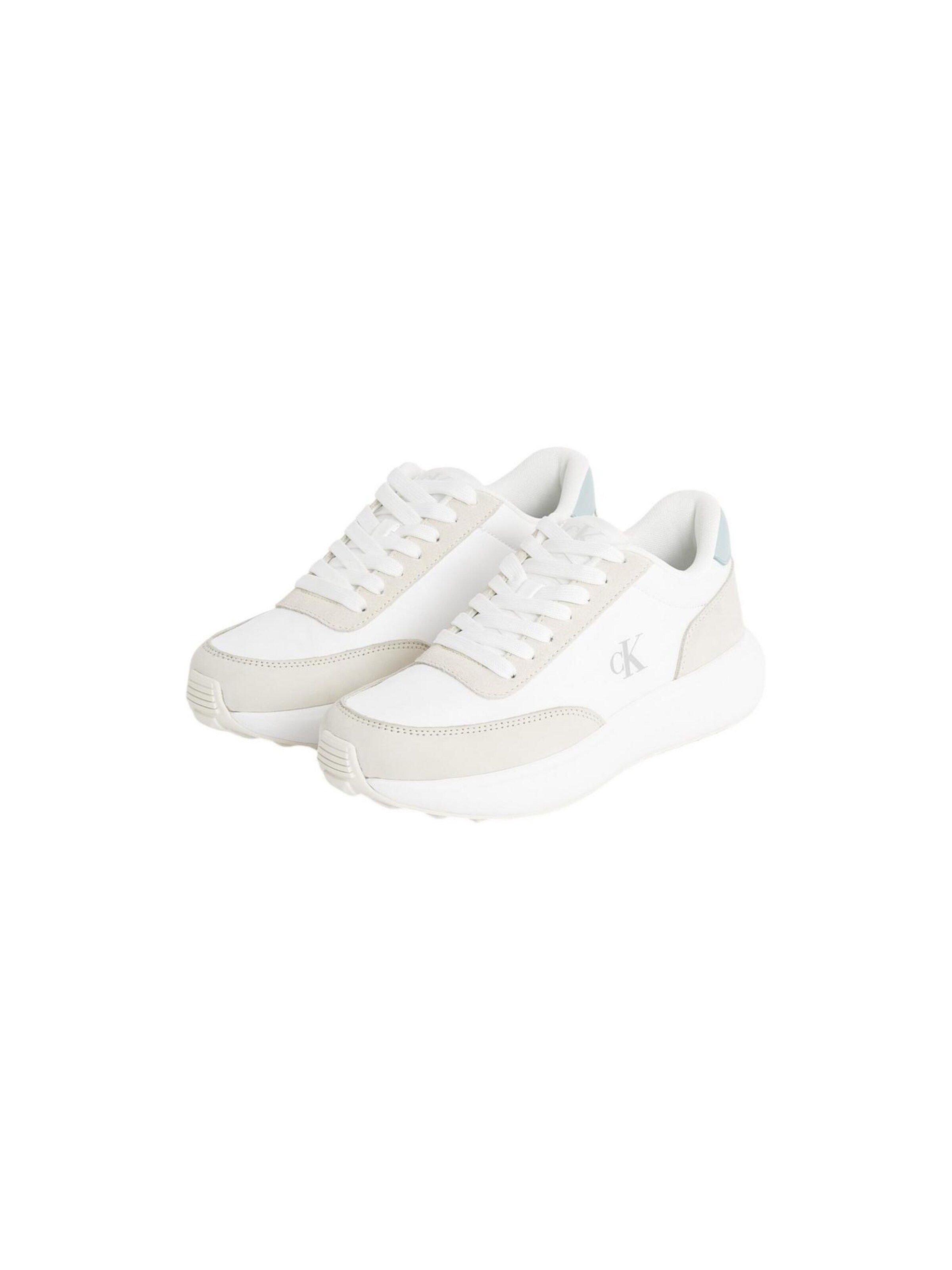 Calvin Klein Jeans Platform trainers in Beige