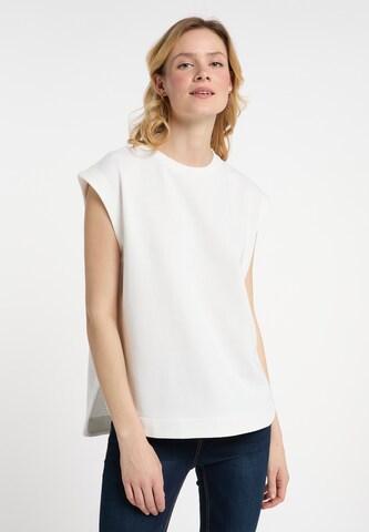DreiMaster MaritimSweater majica - bijela boja: prednji dio