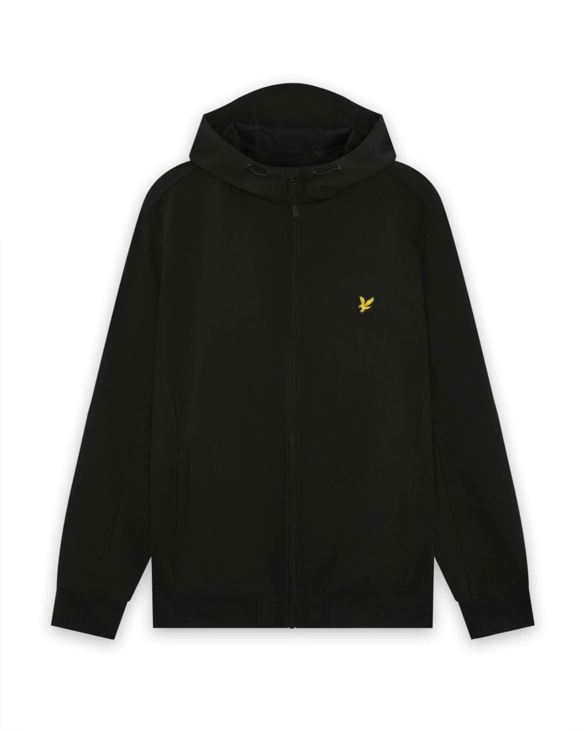 Lyle & Scott Functionele jas in Zwart: voorkant