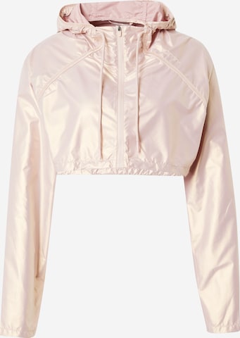 Veste de sport Aim'n en rose : devant