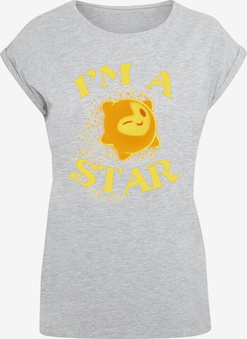 ABSOLUTE CULT Shirt 'A Star' in Grijs: voorkant