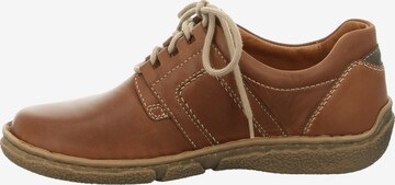 JOSEF SEIBEL Lace-Up Shoes 'Neele' in Brown