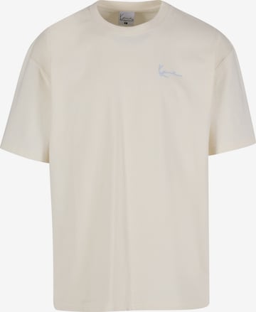 T-Shirt Karl Kani en blanc : devant