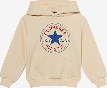 CONVERSE Collegepaita värissä beige: etupuoli