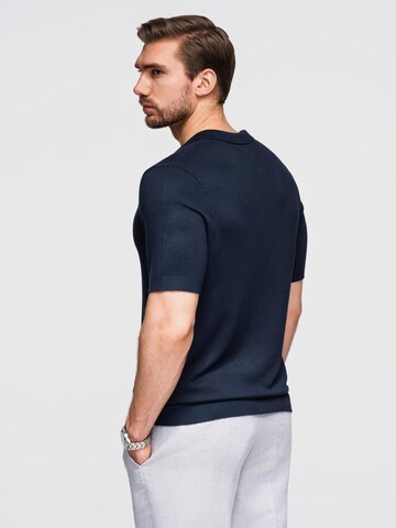 Ombre Shirt in Blauw