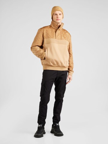 BOSS Collegepaita 'Sidney76' värissä beige