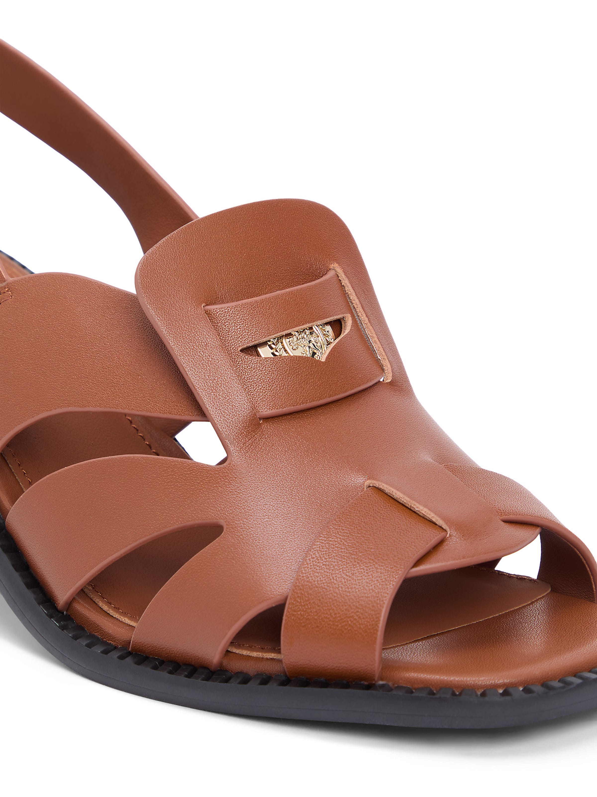 Sandales à lanières TOMMY HILFIGER en marron