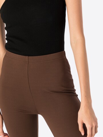 Cotton On Flared Pants 'PONTE' in Brown