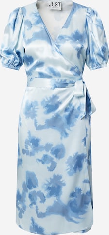 Robe 'Laguni' JUST FEMALE en bleu : devant