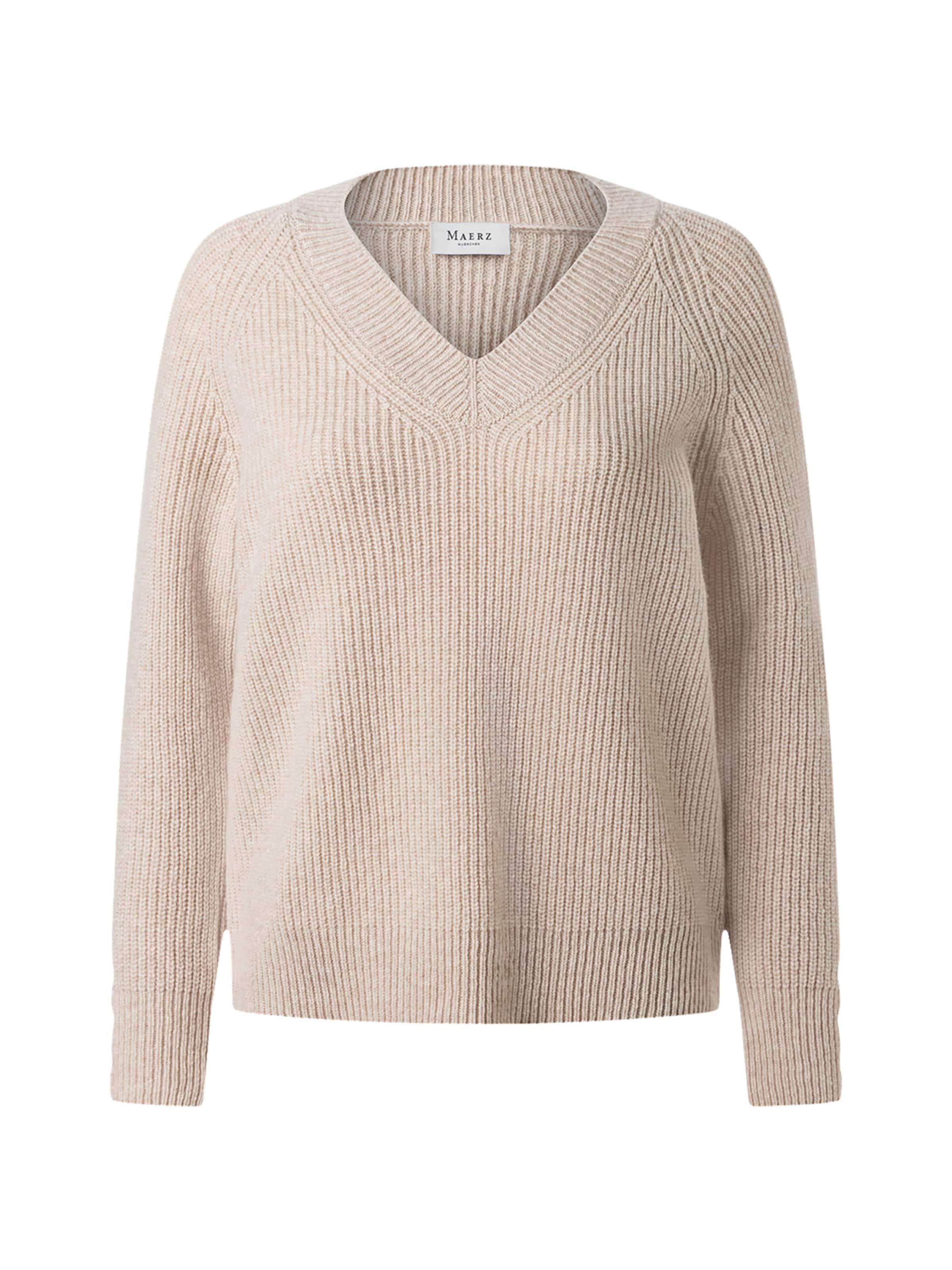 MAERZ Muenchen Sweater in Beige: front