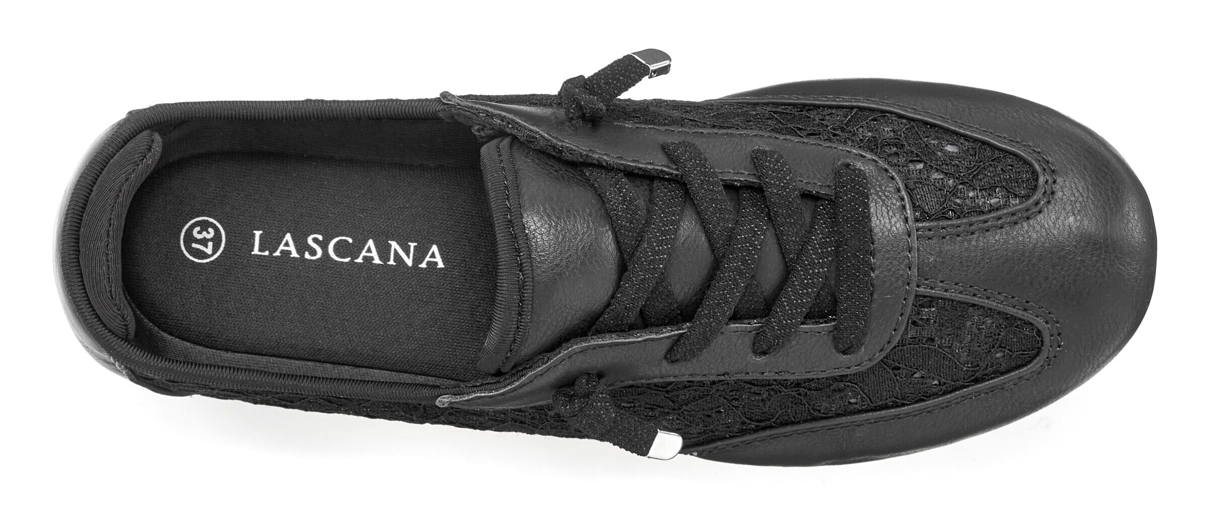 LASCANA Sneaker in Schwarz