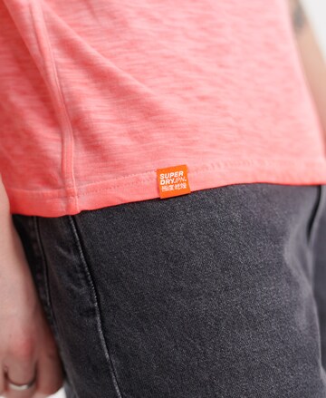 Superdry Regular fit Shirt in Oranje
