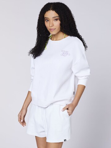 CHIEMSEE Sweatshirt in Weiß: Vorderseite