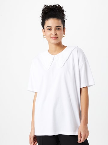 Noisy may Shirt 'Ida Dylana' in Wit: voorkant