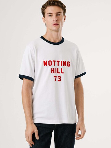 T-Shirt 'Notting Hill' Pepe Jeans en blanc : devant