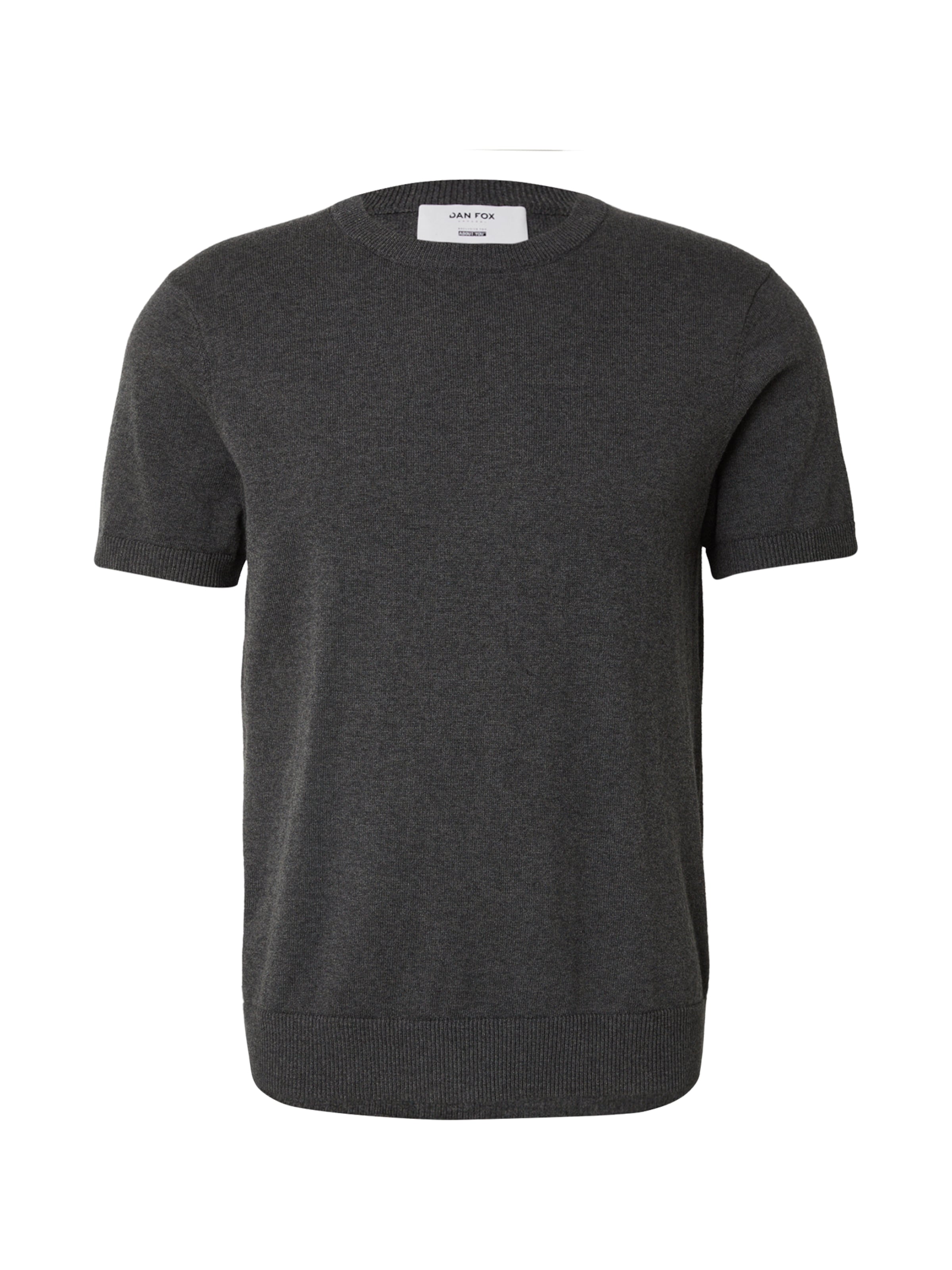 DAN FOX APPAREL - Camiseta &#x27;Matteo&#x27; en gris: frente