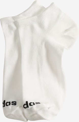ADIDAS PERFORMANCE Спортни чорапи в бяло: отпред
