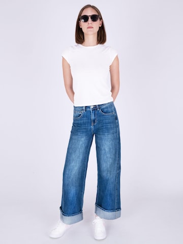 Fraternel Wide leg Jeans 'Barrel Jeans' in Blue
