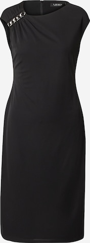Lauren Ralph Lauren - Vestido de tubo 'FRYER' en negro: frente