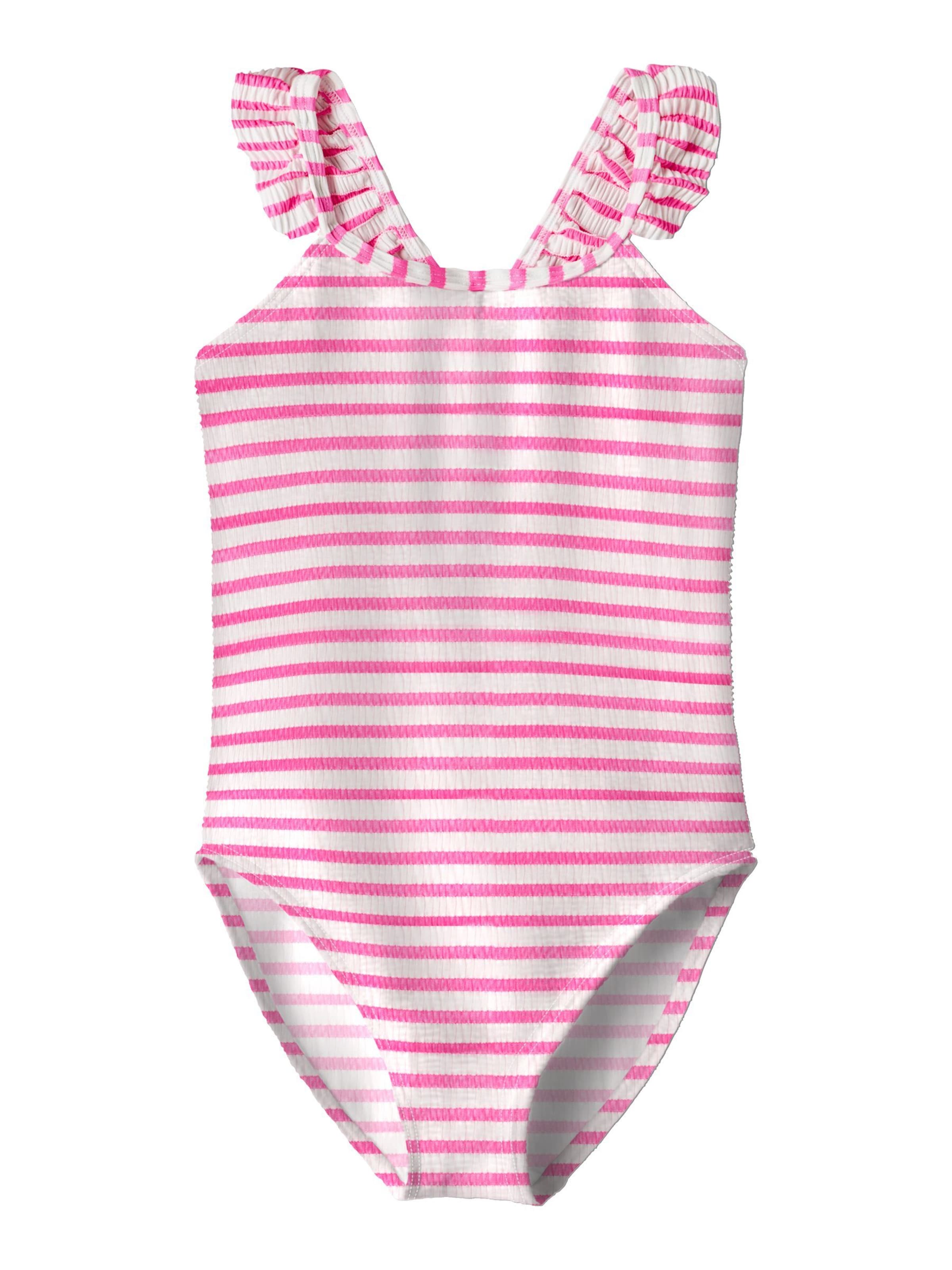 NAME IT - Traje de baño en rosa: frente