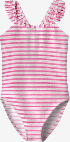 NAME IT - Traje de baño en rosa: frente