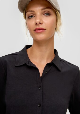 s.Oliver Bluse in Schwarz