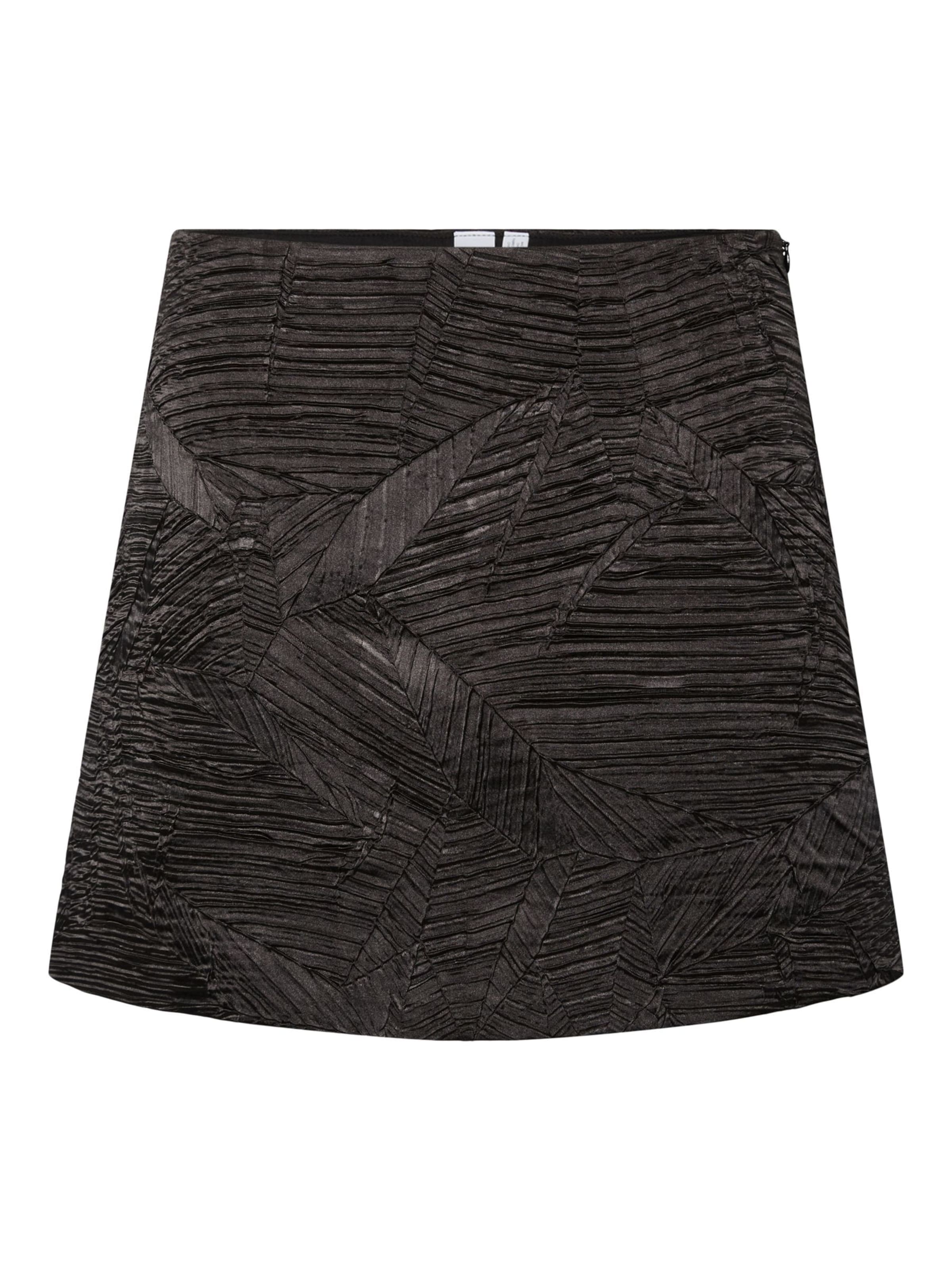 YAS - Falda en negro: frente