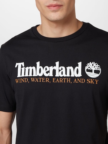 TIMBERLAND - Camisa 'Front' em preto