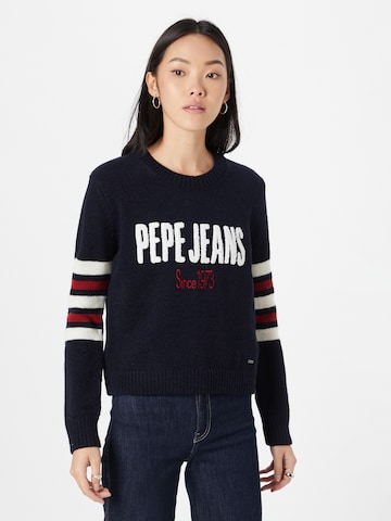 Pepe Jeans - Jersey 'BONNIE' en azul: frente