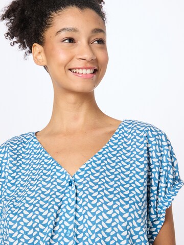 TOM TAILOR Blouse in Blue