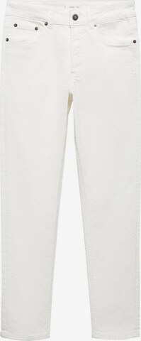 MANGO TEEN Regular Jeans in White: front