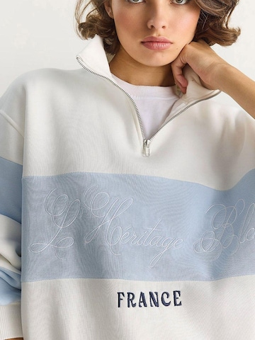 Bianco Lucci Sweatshirt in Blau