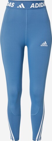 Pantalon de sport ADIDAS PERFORMANCE en bleu : devant