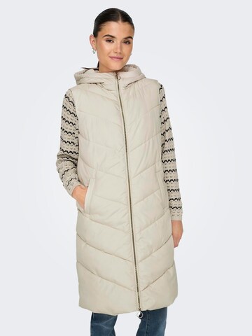 JDY Vest 'FINNO' in Beige: front