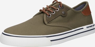 TOM TAILOR Tenisky – zelená: přední strana
