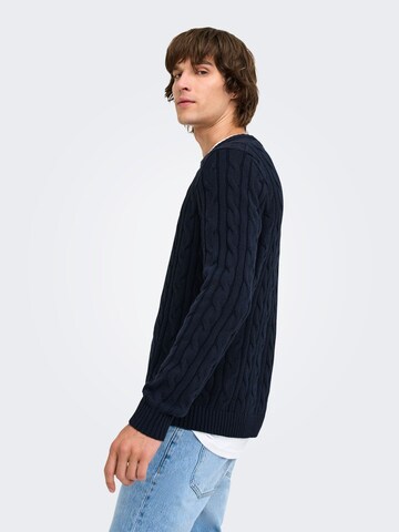 Pullover 'KIM' di Only & Sons in blu